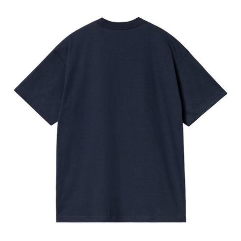 Carhartt S/S Noisy T-Shirt - Air Force Blue - Streetart.fr